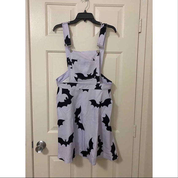 Shein Halloween Bat Suspender Dress 